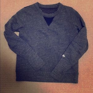 Alo yoga crew w mesh back.